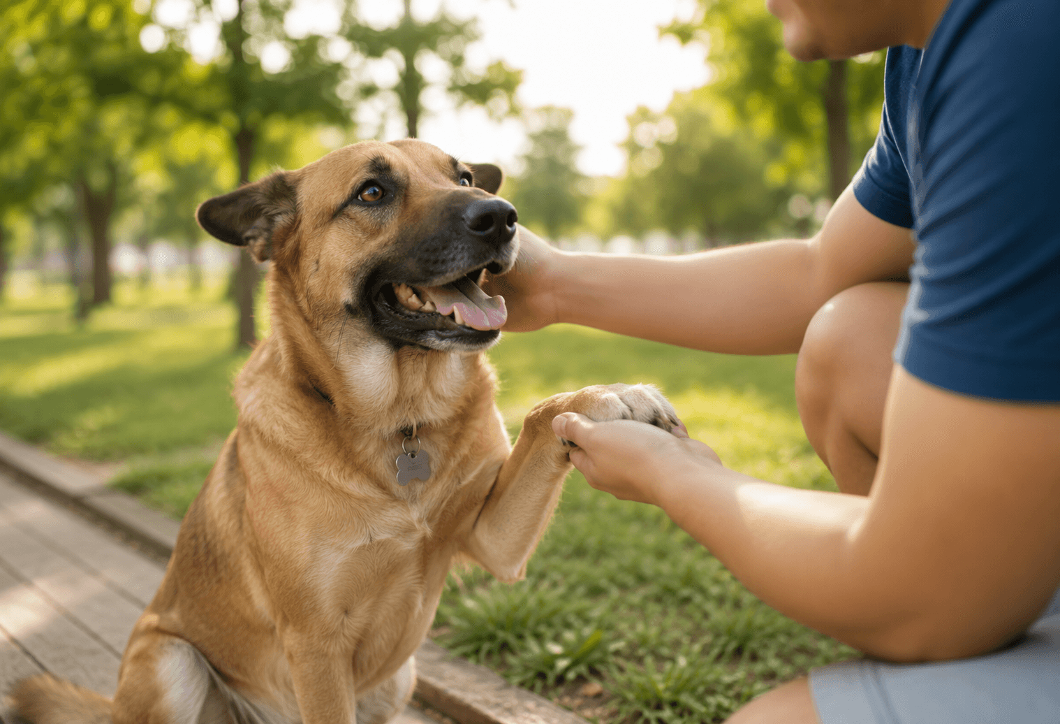 Bright clean care environment prepared for pet comfort